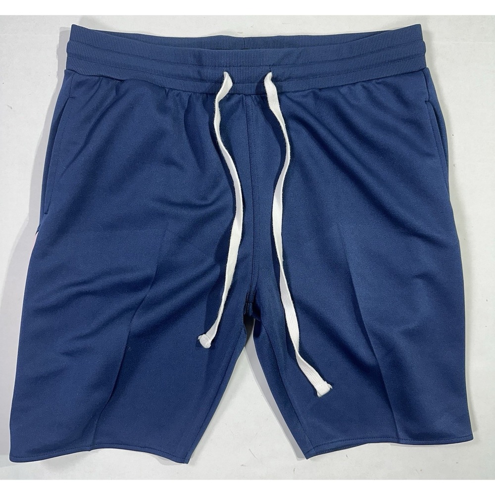 Seven Souls Snap Side Track Shorts Blue Pink Size L Streetwear Athletic